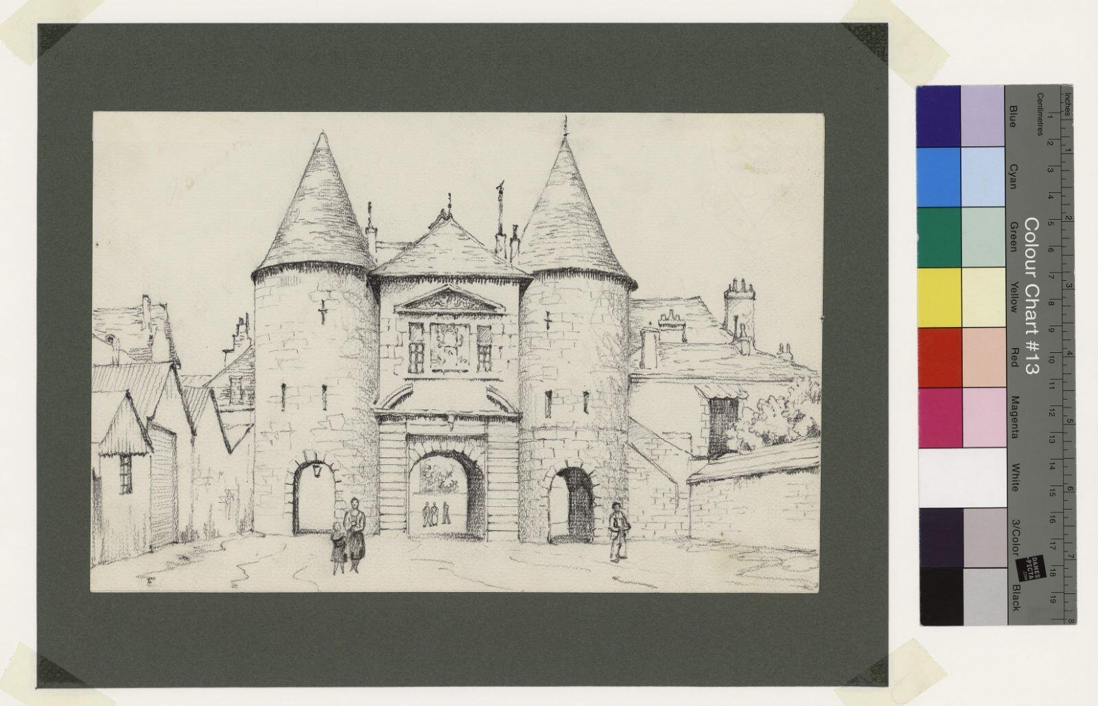 Besançon. La porte Rivotte