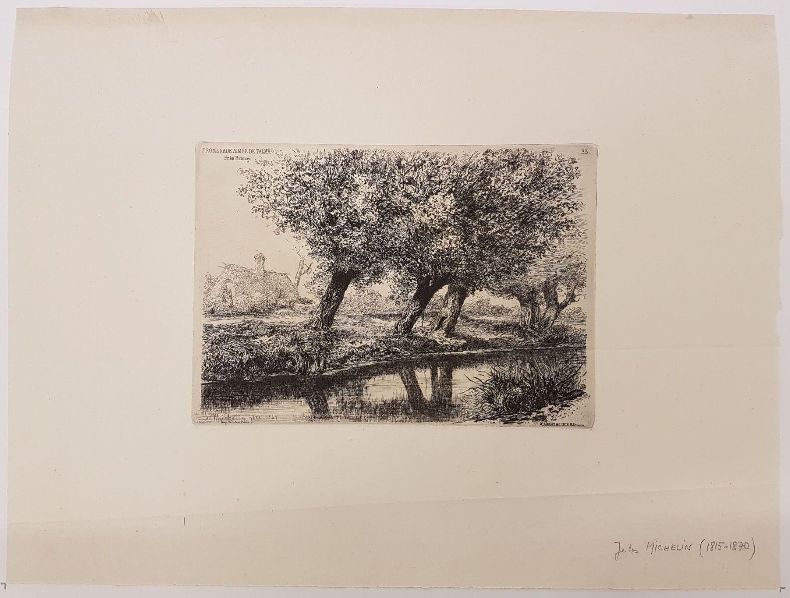 Promenade aimée de Talma, près de Brunoy