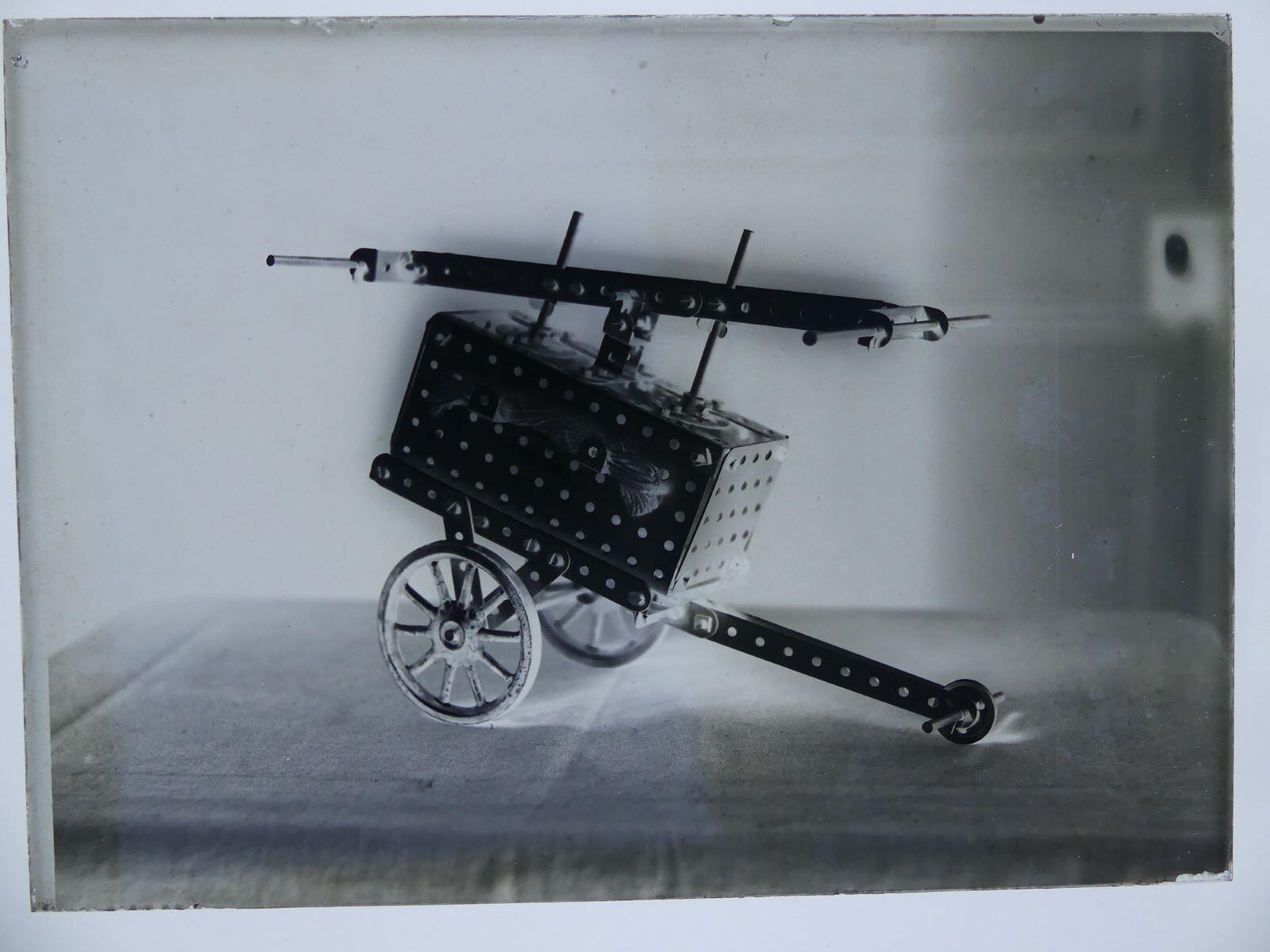 Véhicule en Meccano (jouet de James Hertig ?)