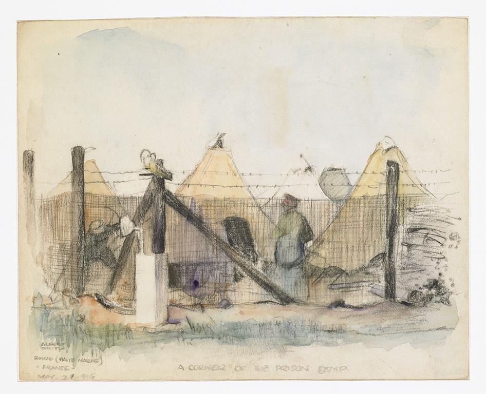 A corner of the prison camp