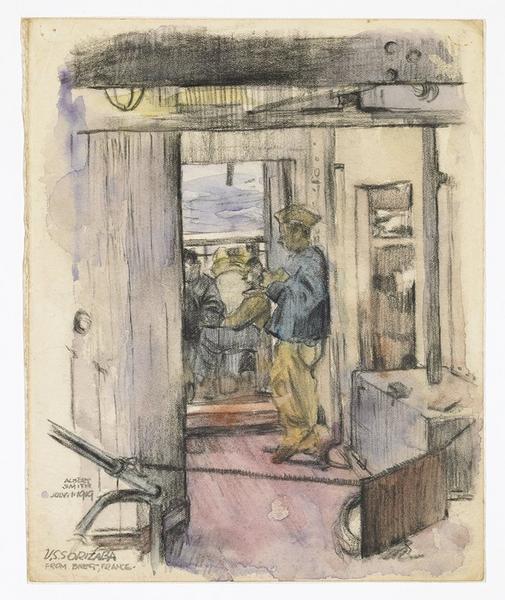 U.S.S. Orizaba fron Brest France