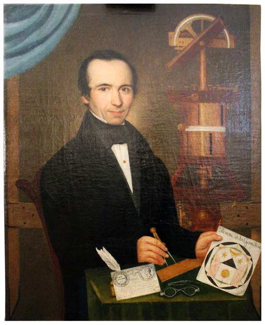 Portrait du géomètre Alexis Clert-Biron