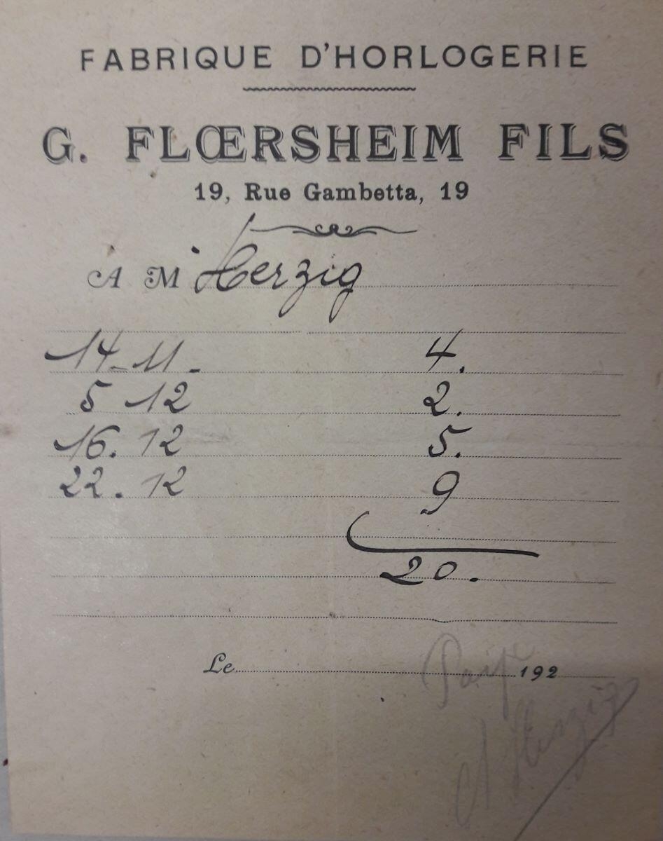 Fabrique d'horlogerie G. Floersheim