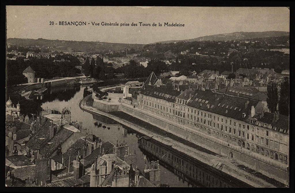 BESANÇON - Vue générale prise des Tours de la Madeleine