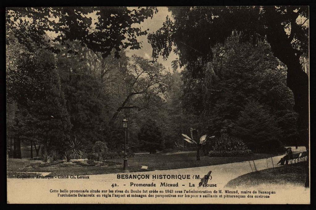 BESANÇON - Promenade Micaud - La Pelouse