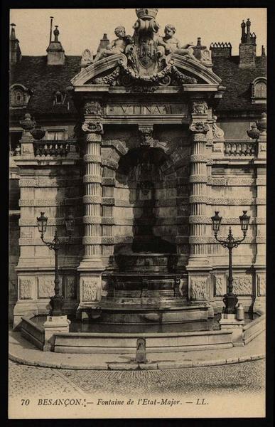 BESANÇON - Fontaine de l'Etat-Major