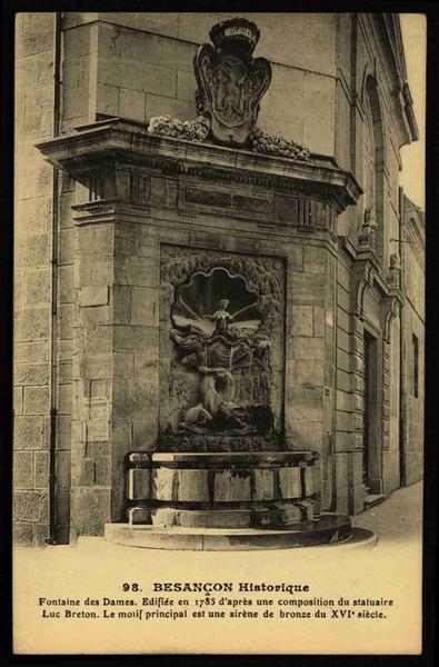 BESANÇON - Fontaine des Dames