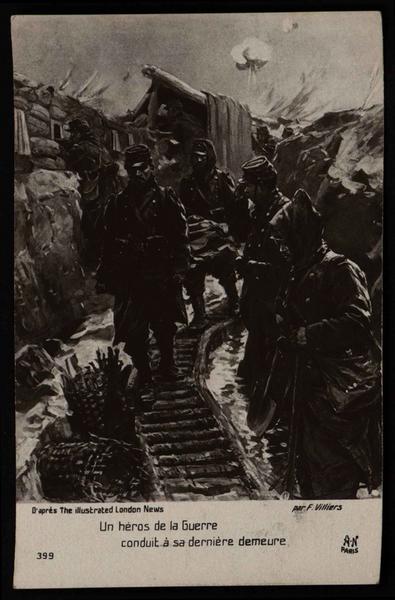 Un héros de la Guerre conduit à sa dernière demeure