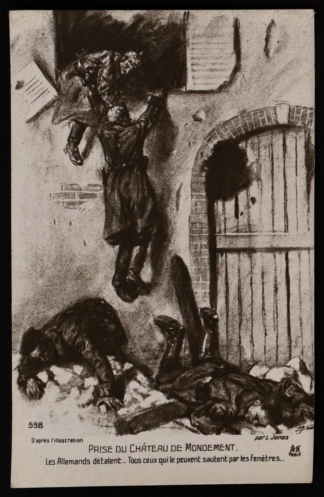 598 PRISE DU CHATEAU DE MONDEMENT