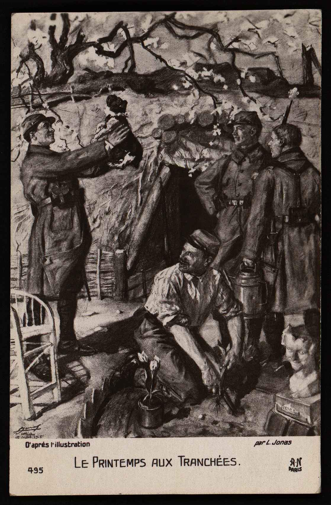 Le Printemps aux Tranchées