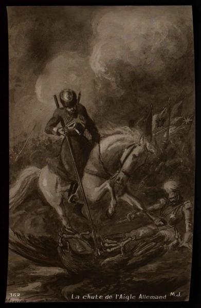 La Chute de l'Aigle Allemand