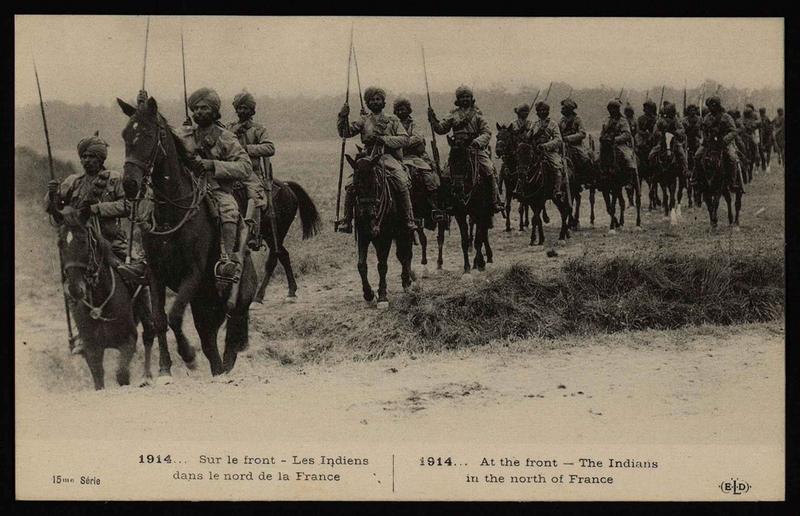 1914... Sur le front - Les Indiens dans le nord de la France