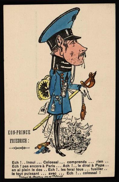 KRON-PRINCE FRIEDRICH : Ech...Inoui... Colossal..(...)