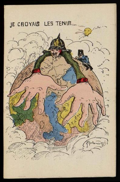 JE CROYAIS LES TENIR ..