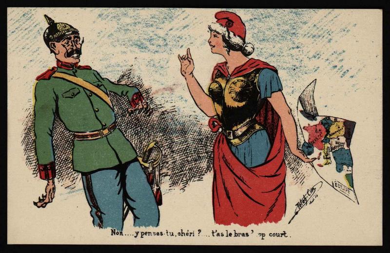 Non...y penses-tu, chéri? ...t'as le bras trop court