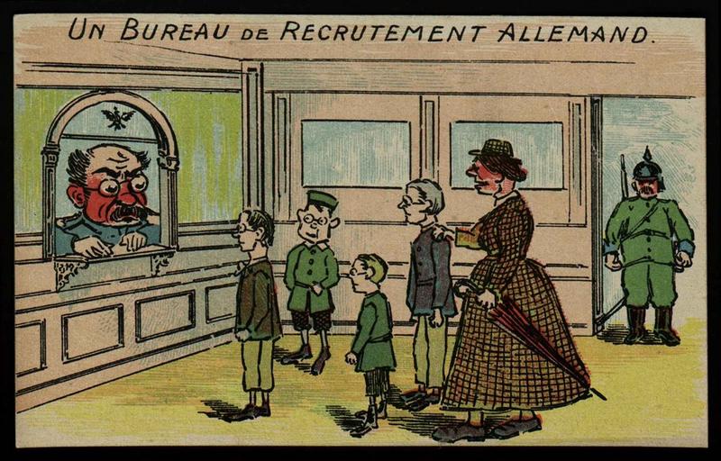 UN BUREAU DE RECRUTEMENT ALLEMAND