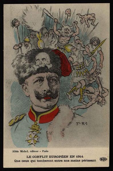 LE CONFLIT EUROPEEN EN 1914 / Que ceux qui tomberont entre nos mains périssent