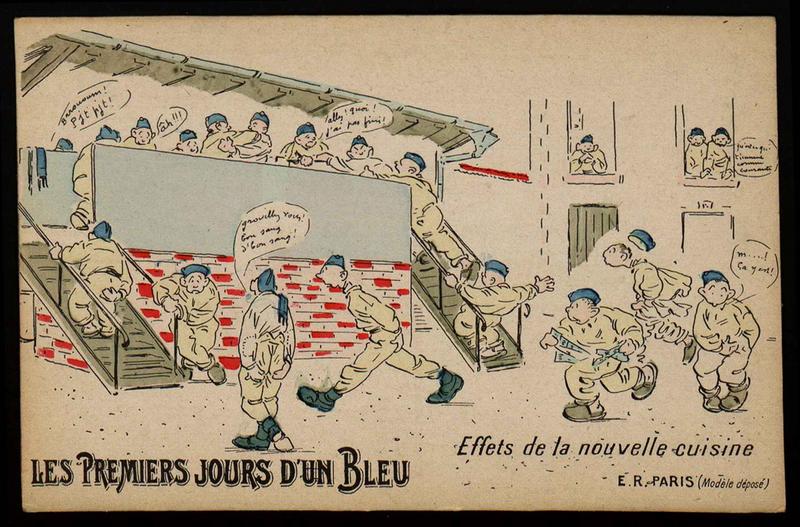 LES PREMIERS JOURS D'UN BLEU / Effets de la nouvelle cuisine