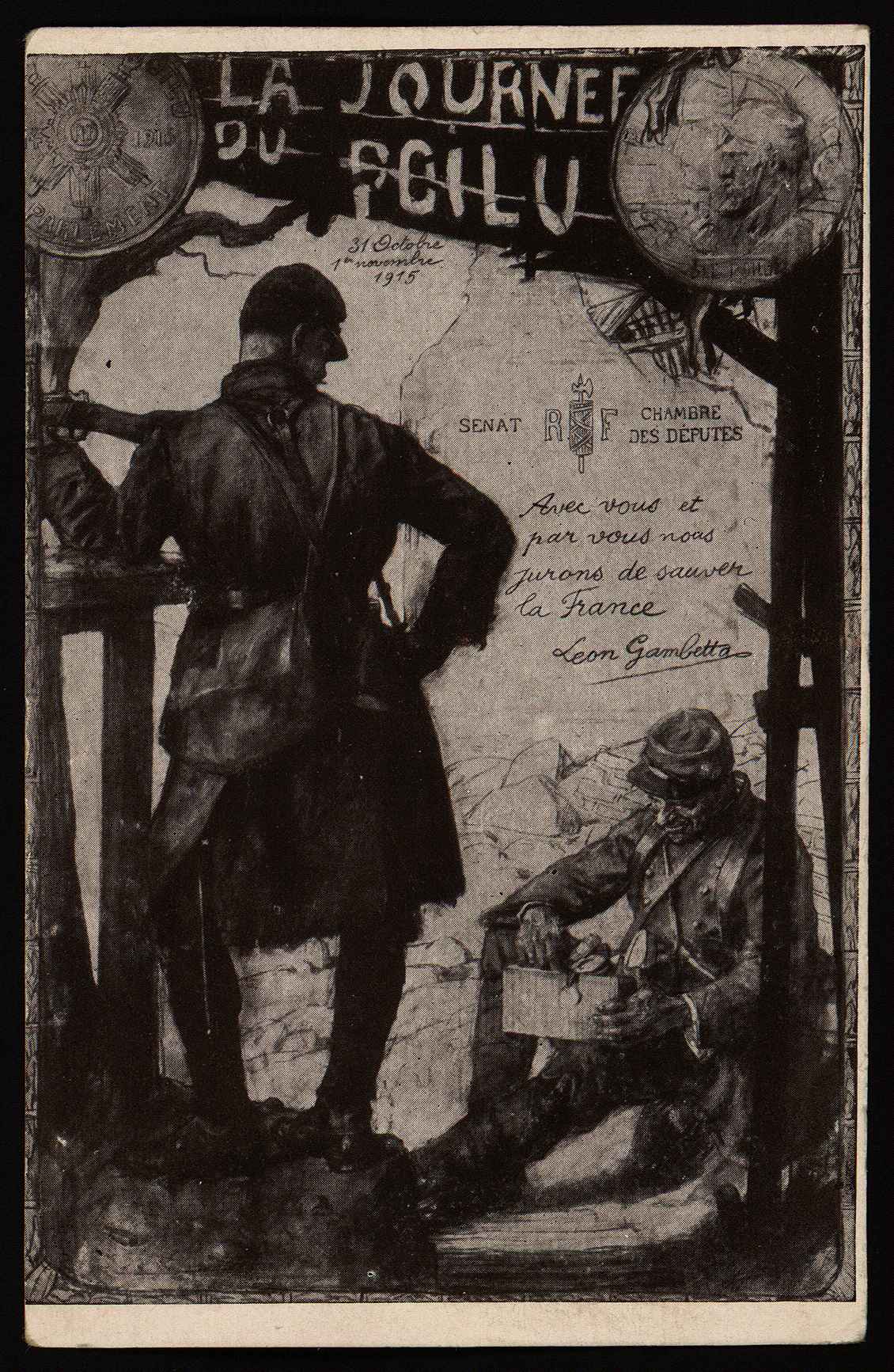 LA JOURNEE DU POILU