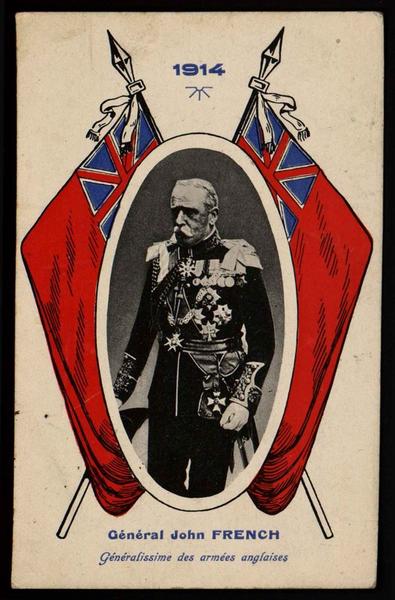 Général John FRENCH / Généralissime des armées anglaises