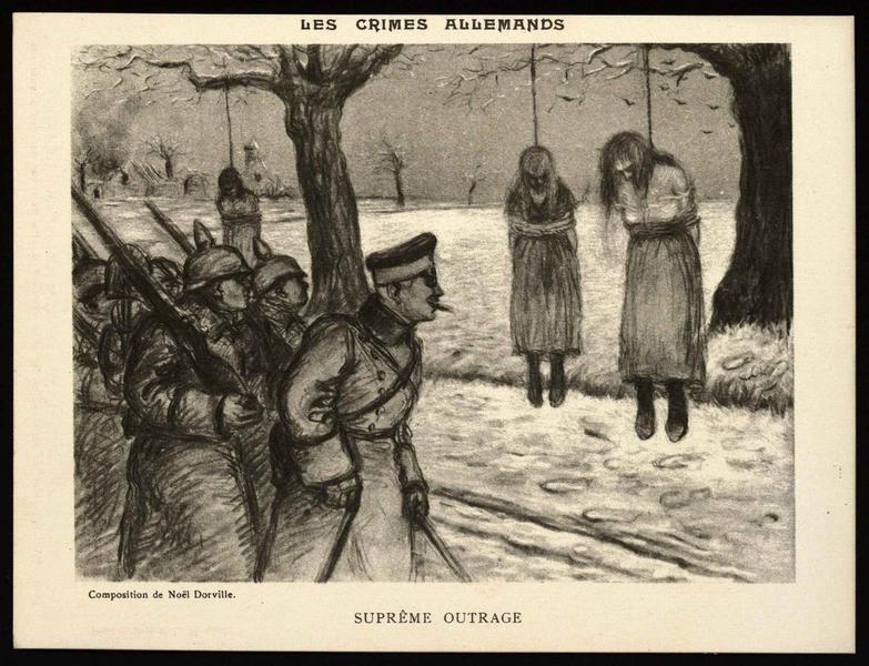 LES CRIMES ALLEMANDS / SUPRÊME OUTRAGE