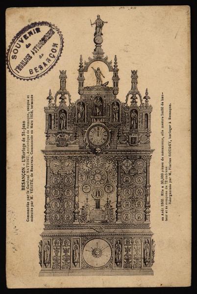 BESANÇON - L'Horloge de St-Jean