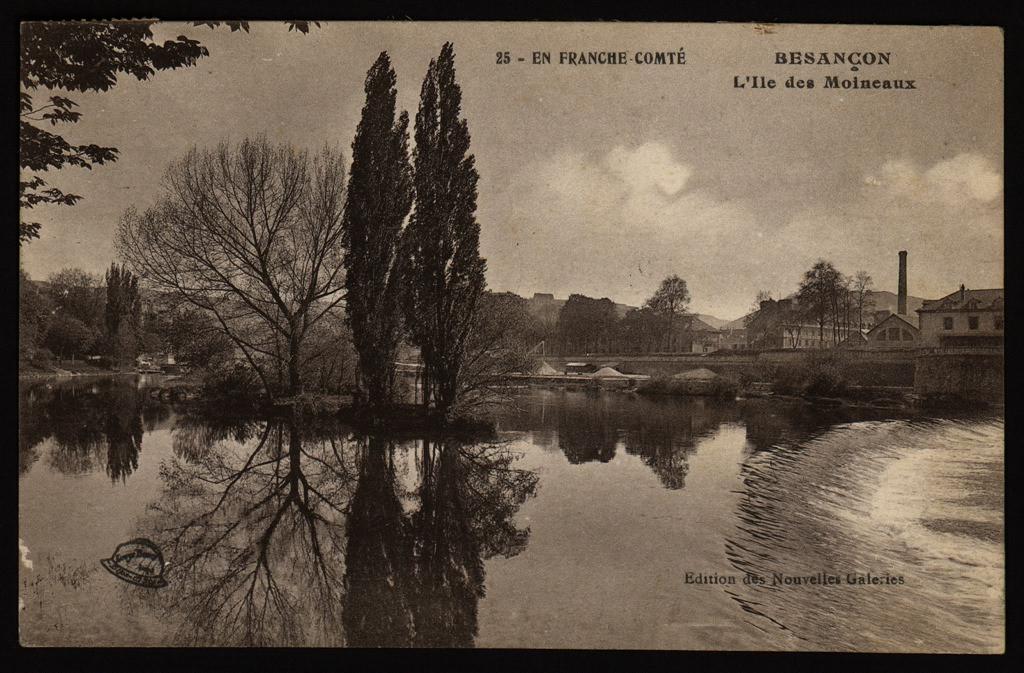 EN FRANCHE-COMTE - BESANÇON - L'Île des Moineaux