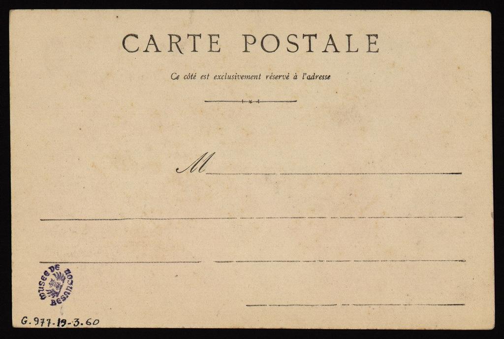 BESANÇON - Vallée de Casamène