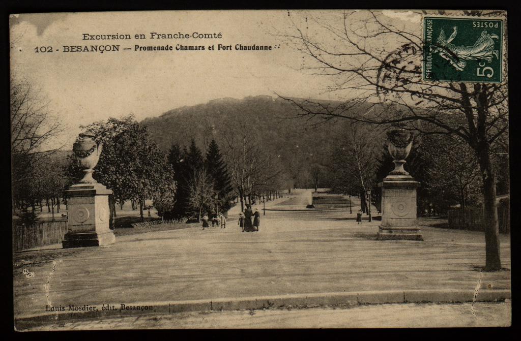 Excursion en Franche-Comté - BESANÇON - Promenade Chamars et Fort Chaudanne