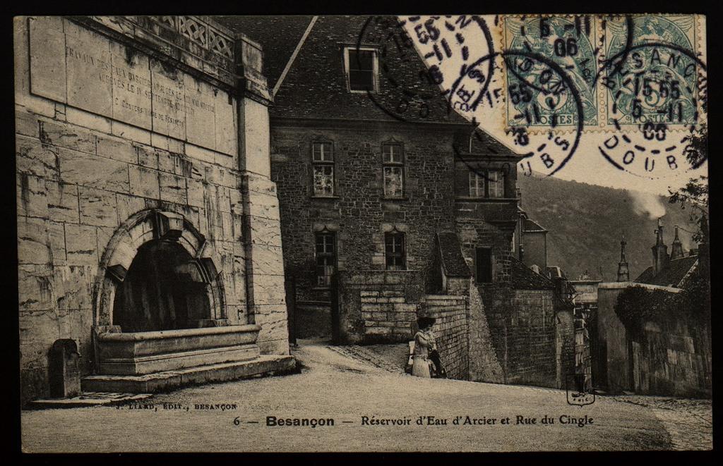 Besançon - Réservoir d'Eau d'Arcier et Rue du Cingle