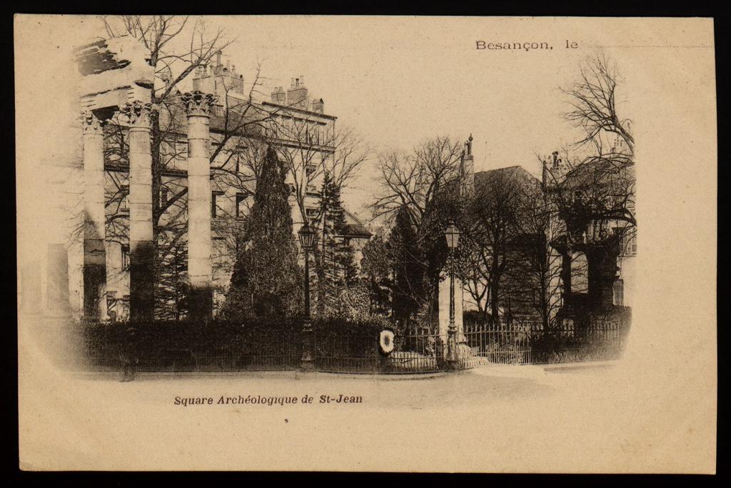 Besançon, le ... - Square Archéologique de St-Jean