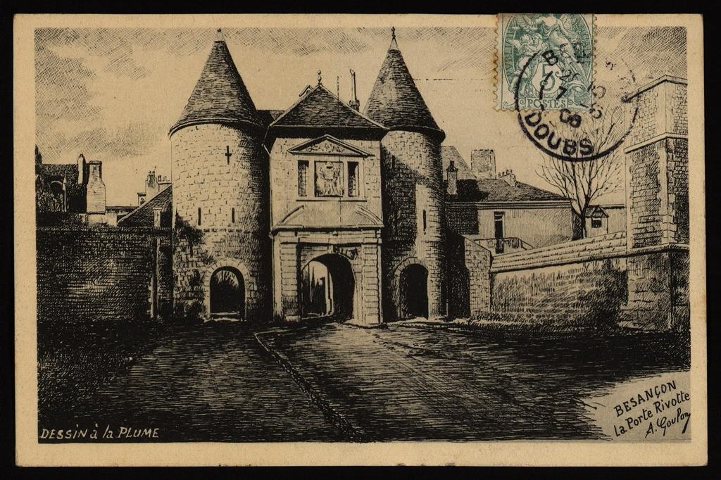 BESANÇON - La Porte Rivotte