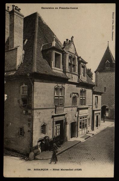 BESANÇON - Hôtel Mareschal (1526)