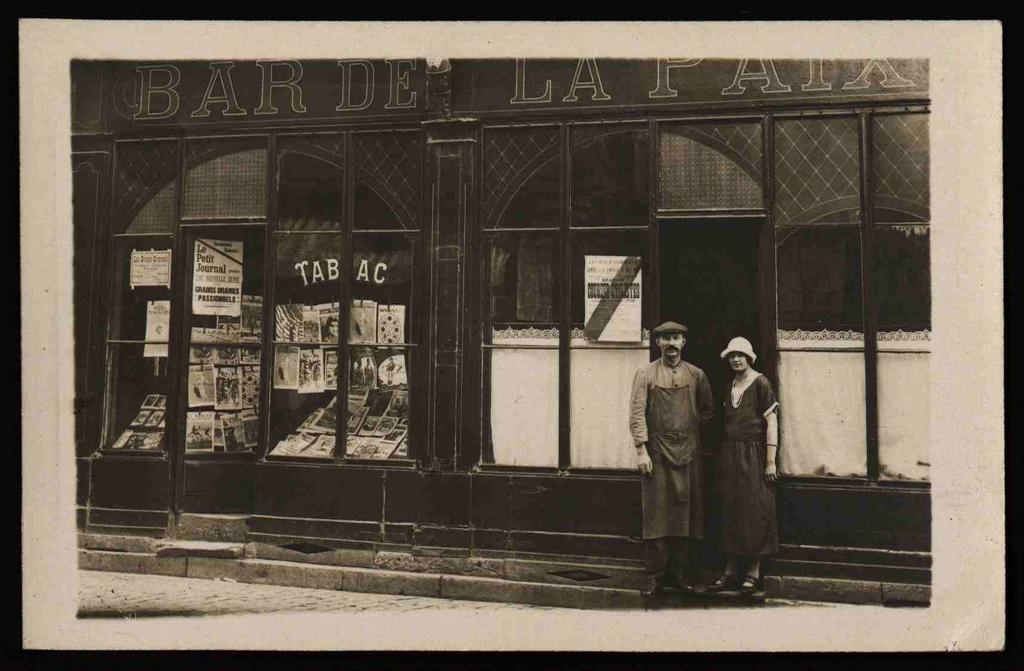 Besançon - commerce existant vers 1920, rue des Granges