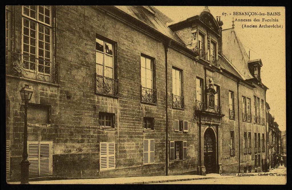 BESANÇON-les-BAINS - Annexes des Facultés (Ancien Archevêché)