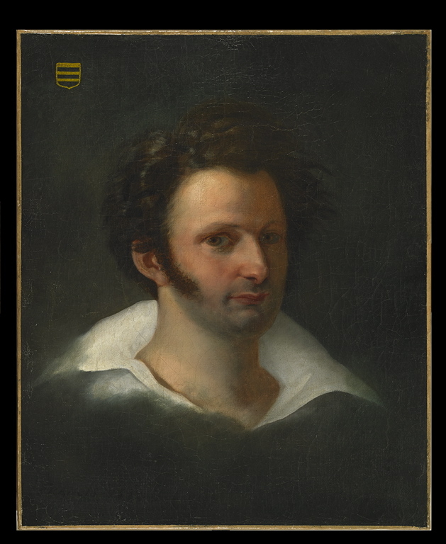 Portrait du marquis Achille de Jouffroy d'Abbans en costume d'ingénieur de la marine