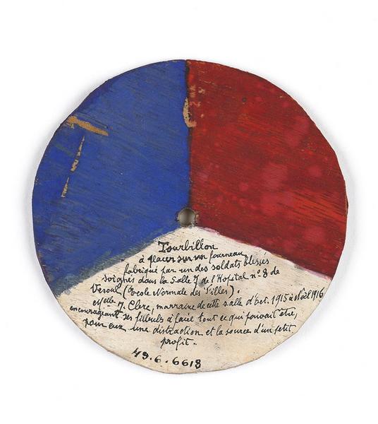 Jouet en bois de forme circulaire