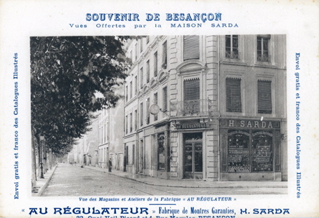 Souvenir de Besançon / Vues offertes par le Maison Sarda