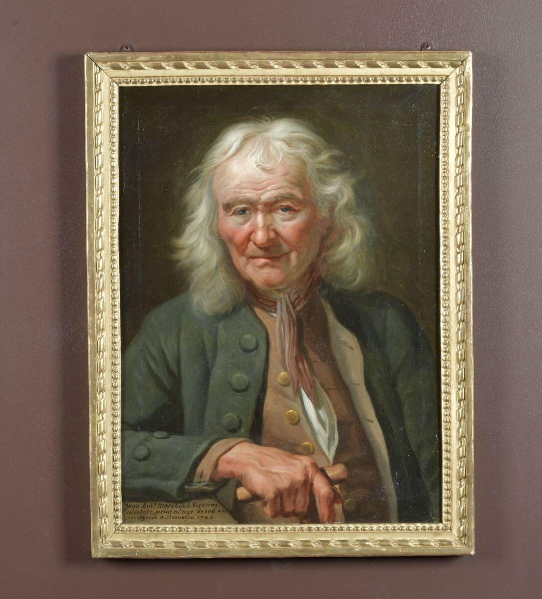Portrait de Jean-Antoine Marchand, vigneron