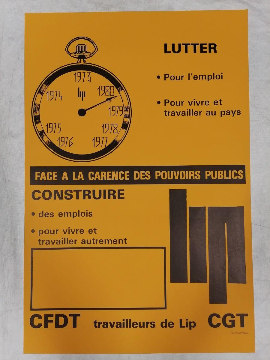 LUTTER FACE A LA CARENCE DES POUVOIRS PUBLICS LIP
