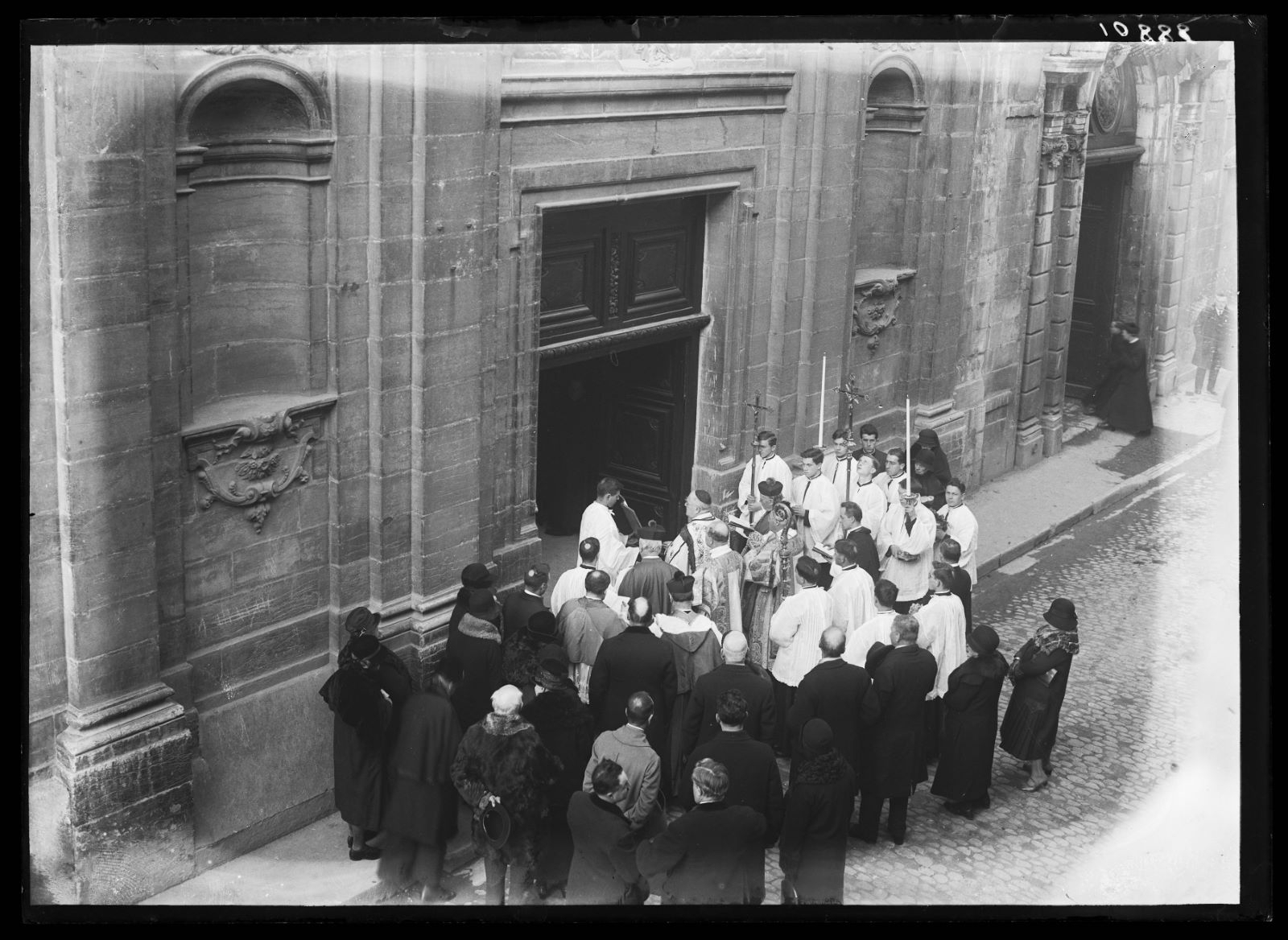 Entrée du Grand séminaire de Besançon