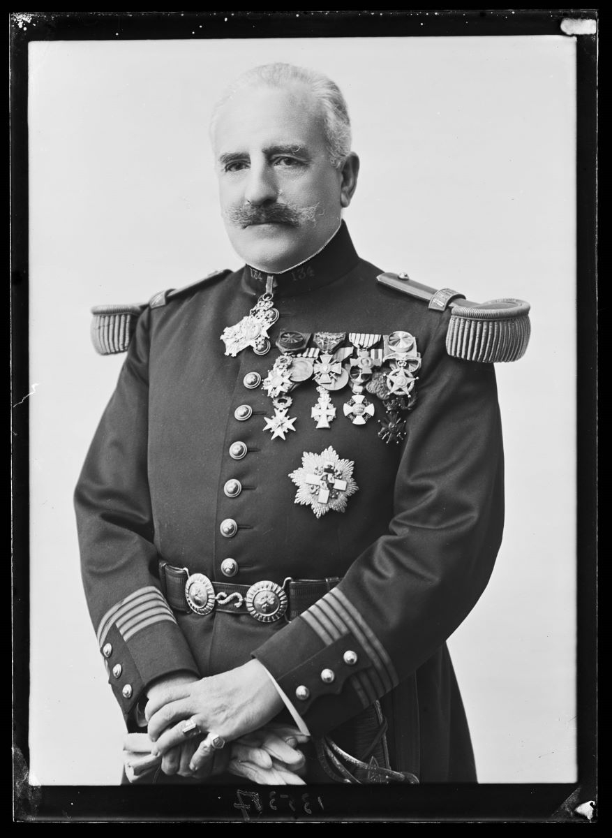 Portrait d'un militaire