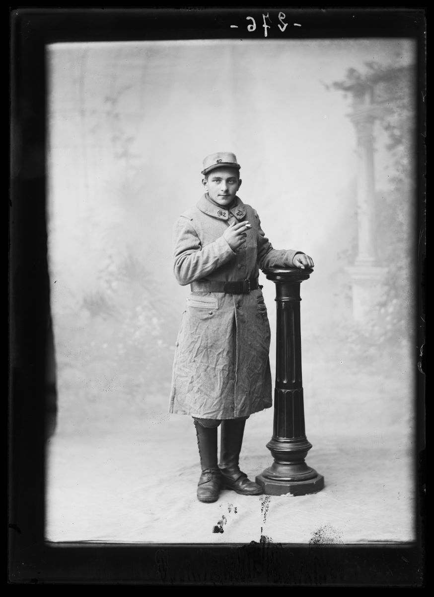 Portrait d'un militaire