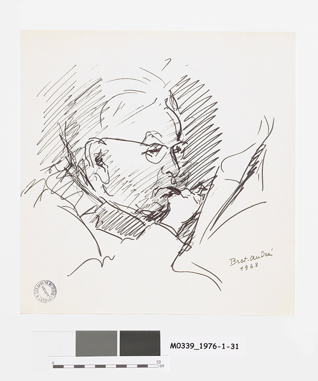 George Besson lisant