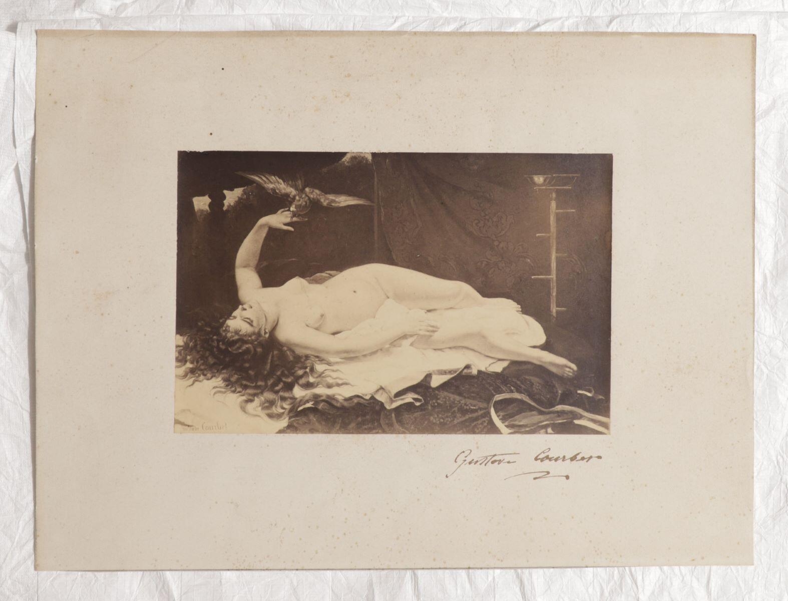 La femme au perroquet