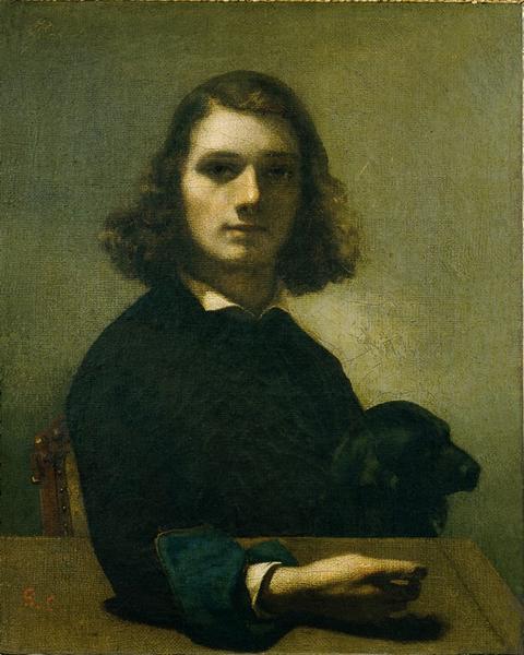 Autoportrait ou l'homme au chien (titre d'usage)