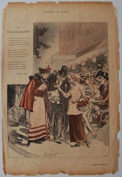 La Petite Bouquetière (titre inscrit)