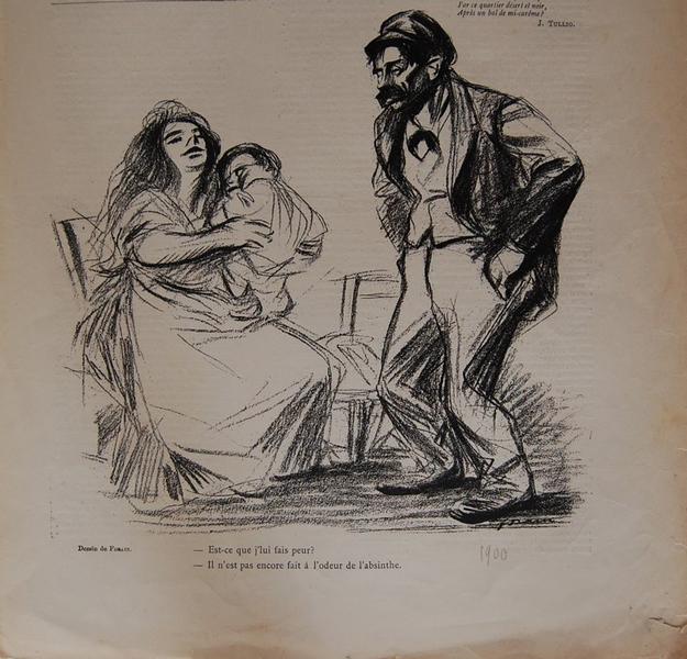 Il nest pas encore fait à lodeur de l'absinthe (titre factice)