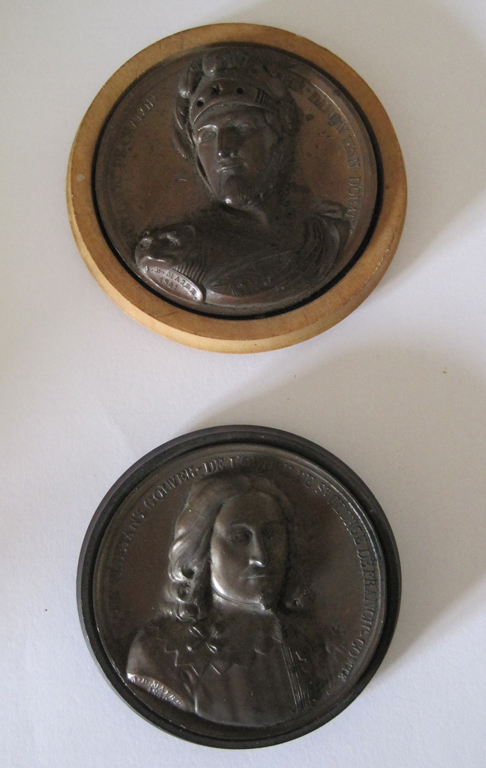 6 médailles (grands hommes de la Franche-Comté)