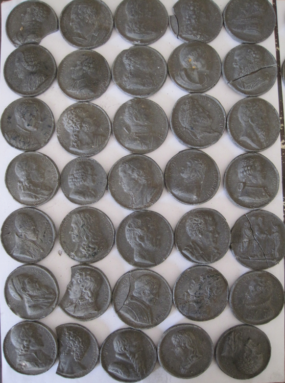 80 portraits médailles